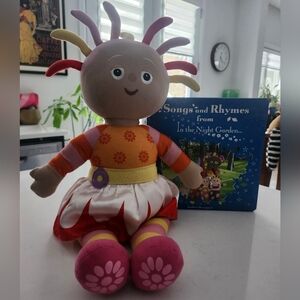 Vintage In the Night Garden Songs & Rhymes Hardcover Book Large Upsy Daisy Doll